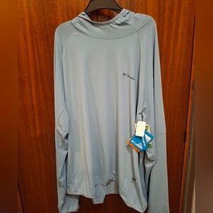 Columbia Insect Shield Omni-Shade UPF50 Skien Valley Hoodie Men's Size XL